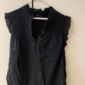 J Crew sleeveless gauze tank